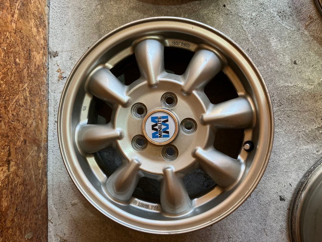 ミニライト　14インチ　5.5J PCD100 旧車等