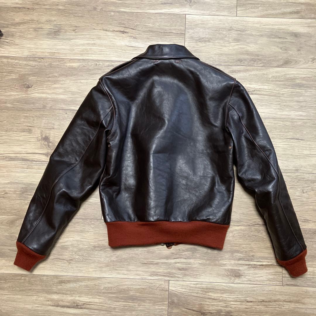 THE FEW A-2フライトジャケット AERO LEATHER 実名復刻 - メルカリ