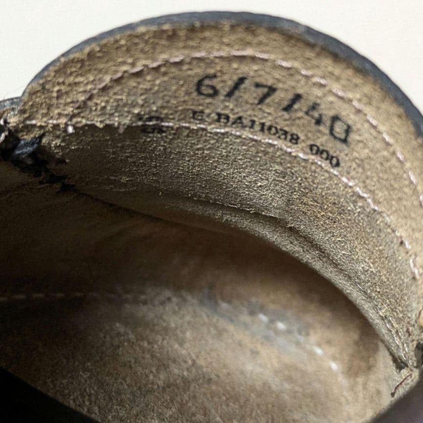 未使用級☆G.H.BASS ジーエイチバス ローファー シボ革 本革 40