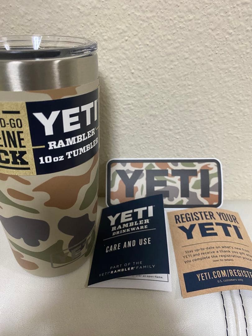 日本未発売！YETI Rambler 10 oz Tumbler 迷彩柄 新品 イエティ RAMBLER 10OZ タンブラー カモフラージュ - メルカリ