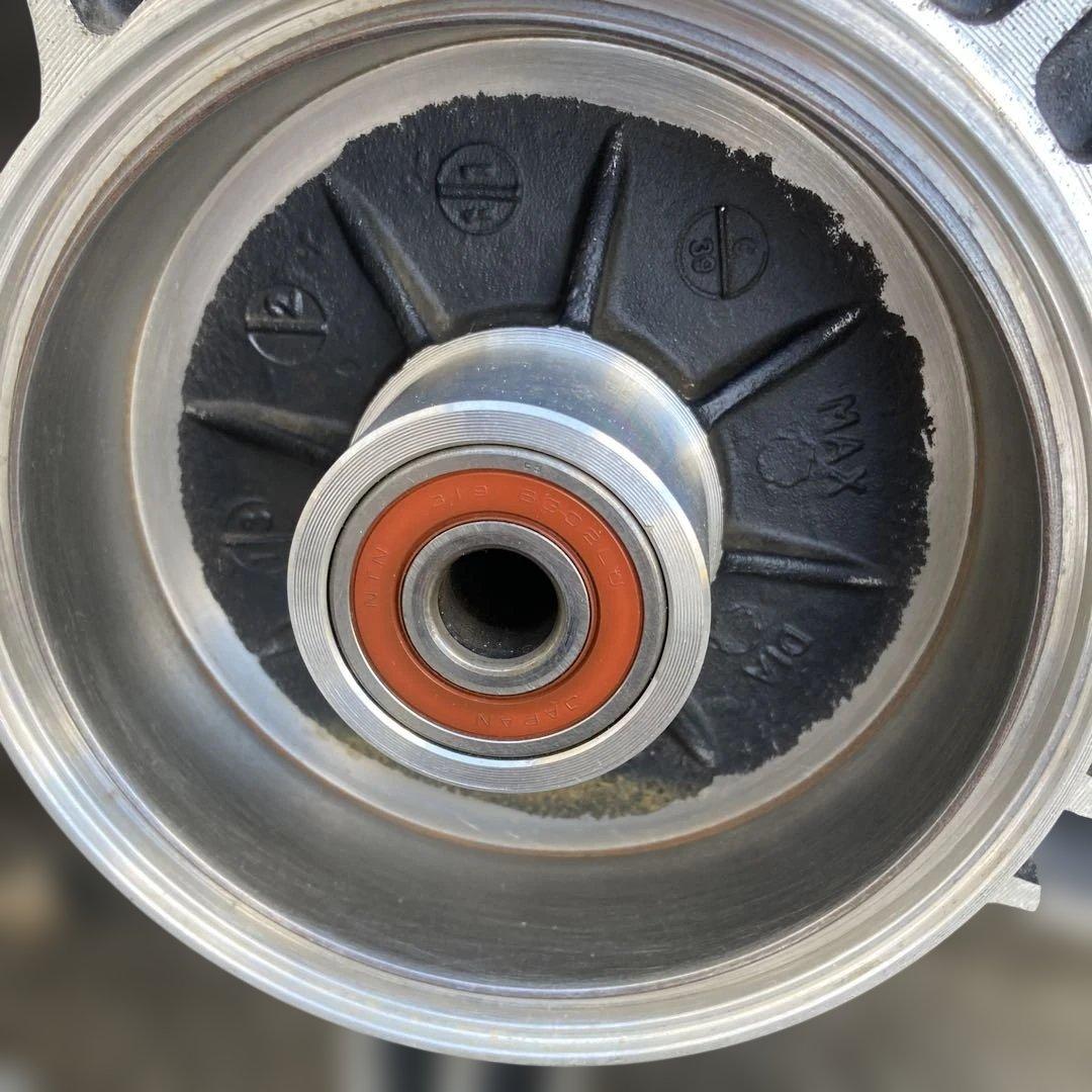 スズキGN125 2F用 リアホイール - メルカリ