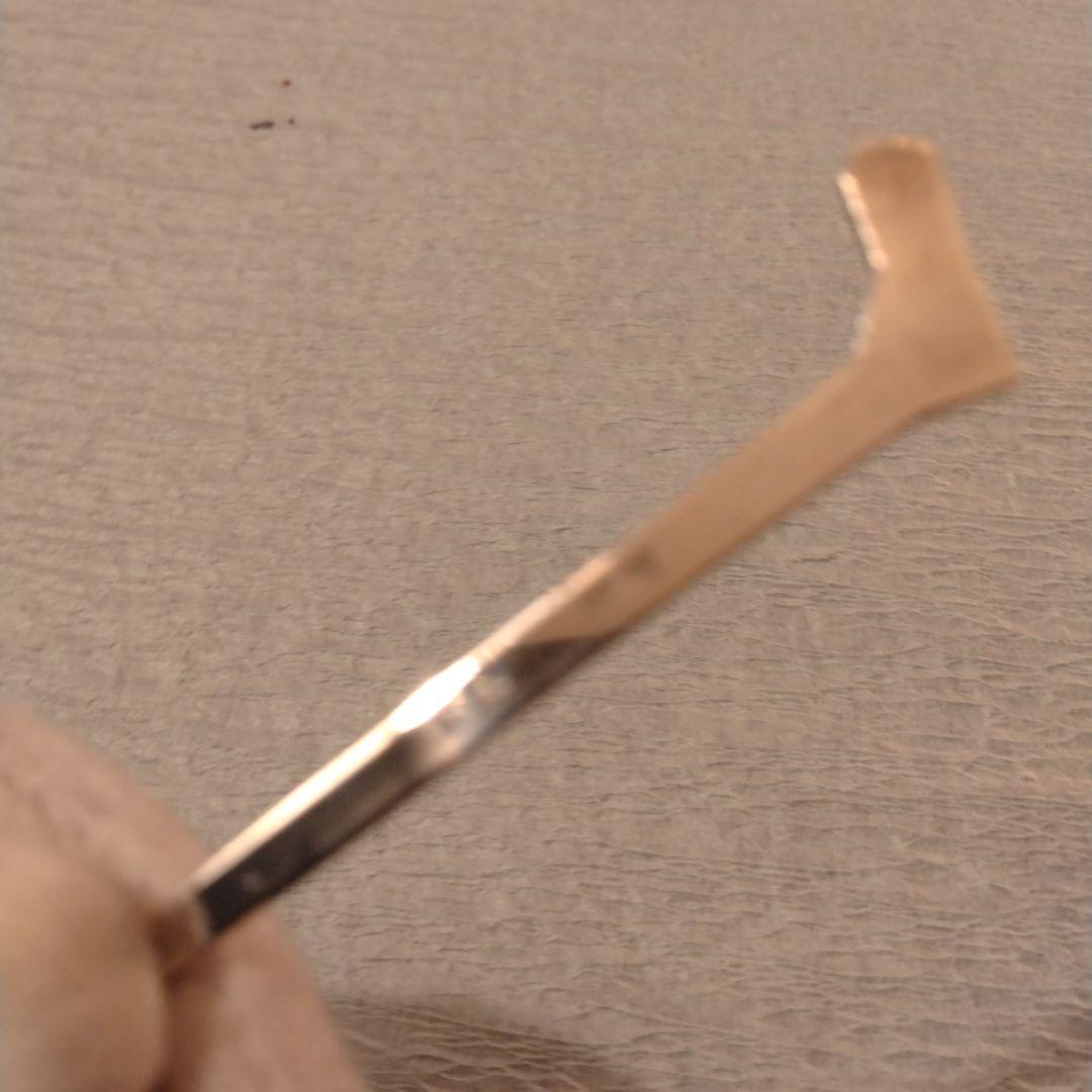 ごろべい　銀製　楊枝　5本組　箱なし　23.5g