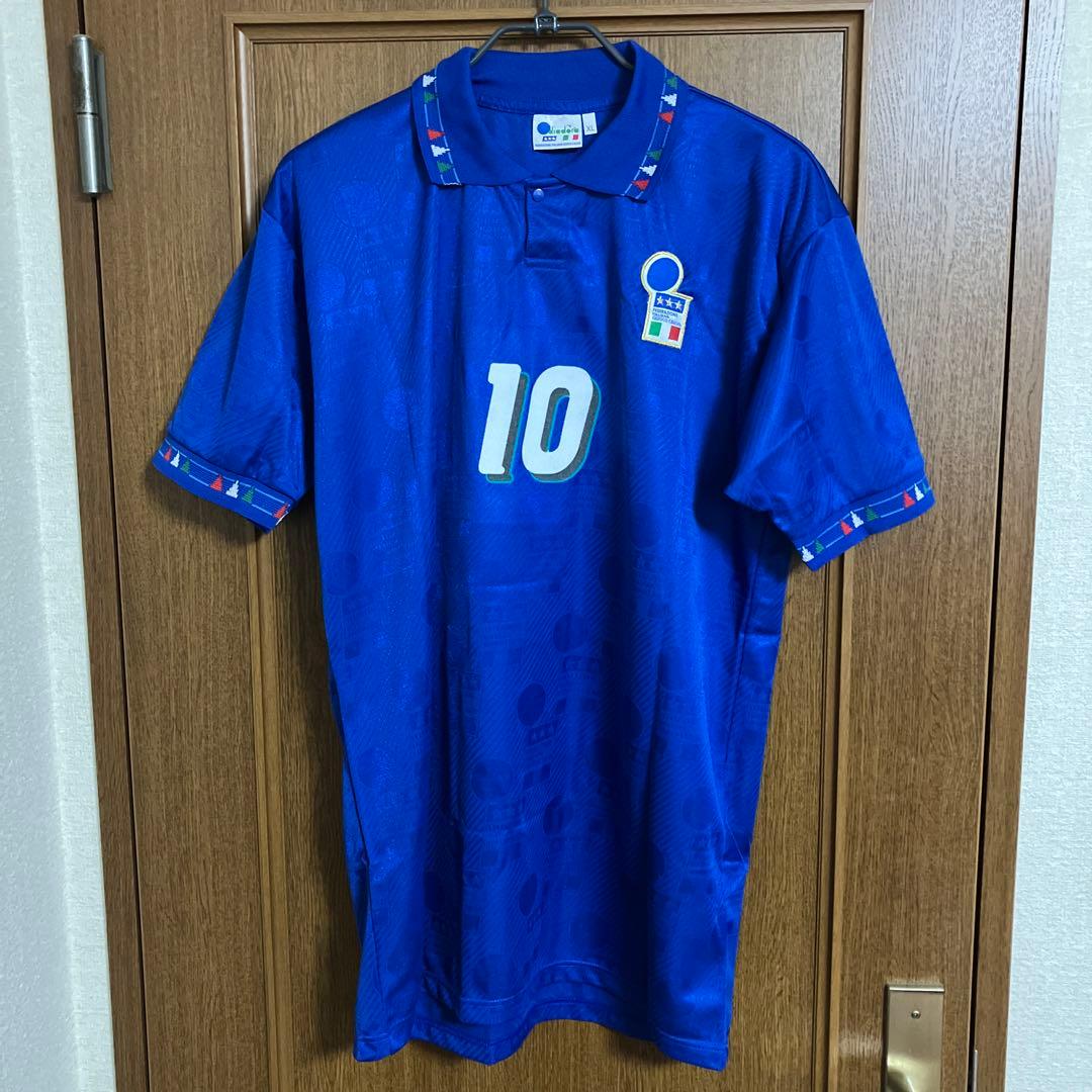diadora】ロベルトバッジョイタリア代表ユニフォーム（w杯アメリカ94