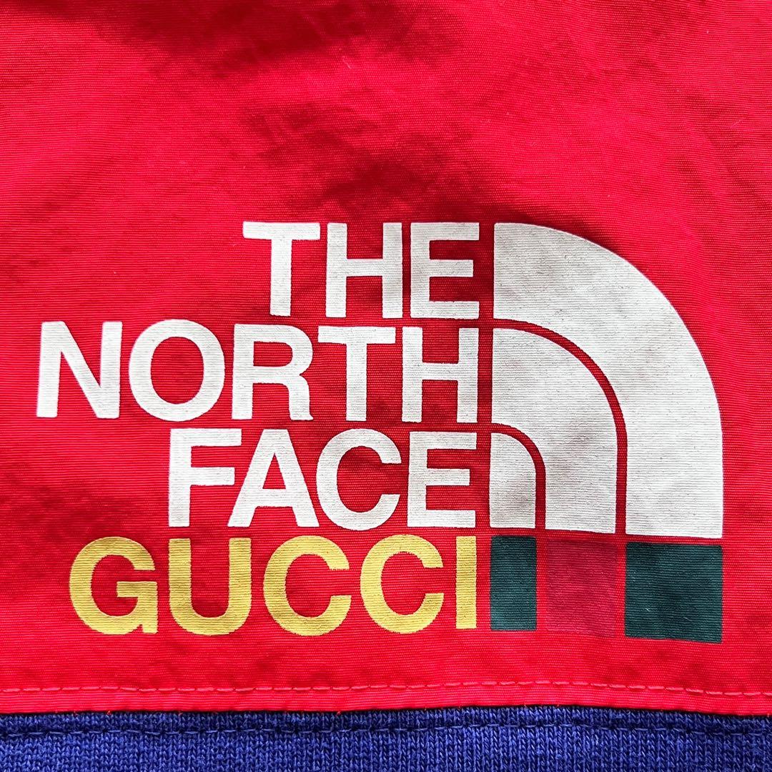 美品✨GUCCI × ノースフェイス コラボ ジップ パーカー 限定 レア