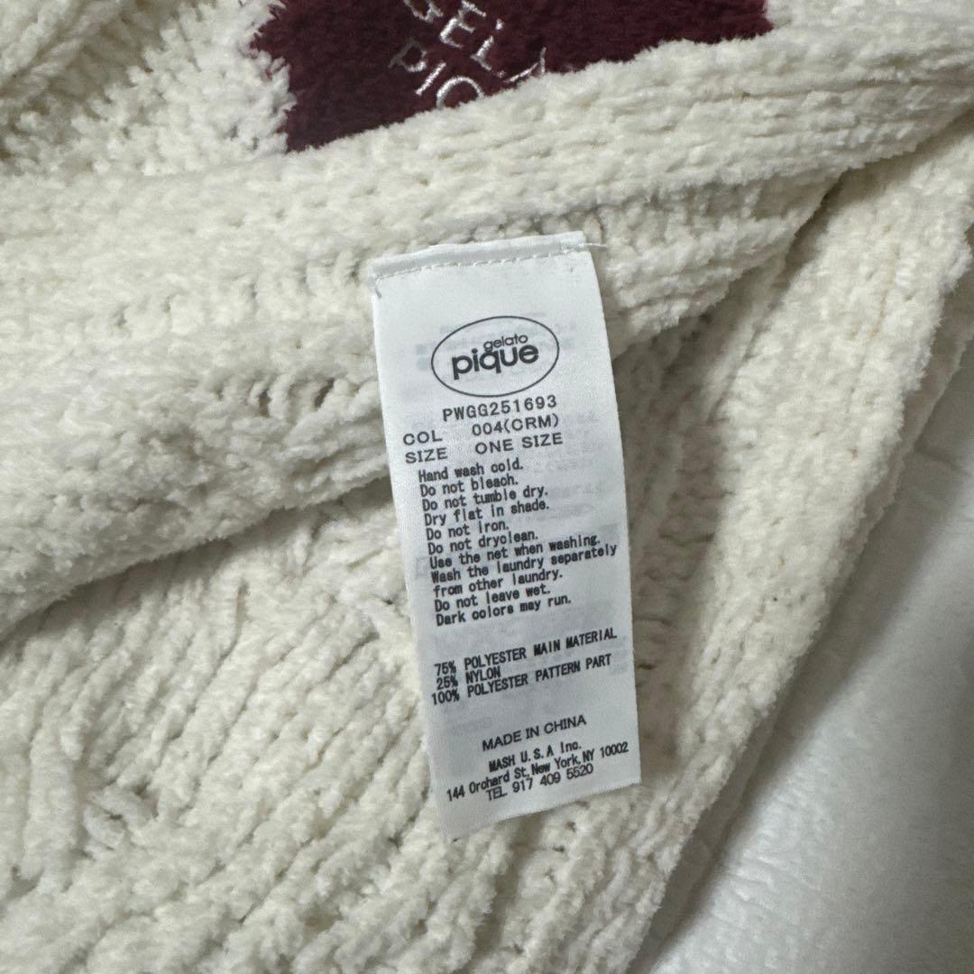 gelato pique ハートコレクション 大判ブランケット ジェラートピケ