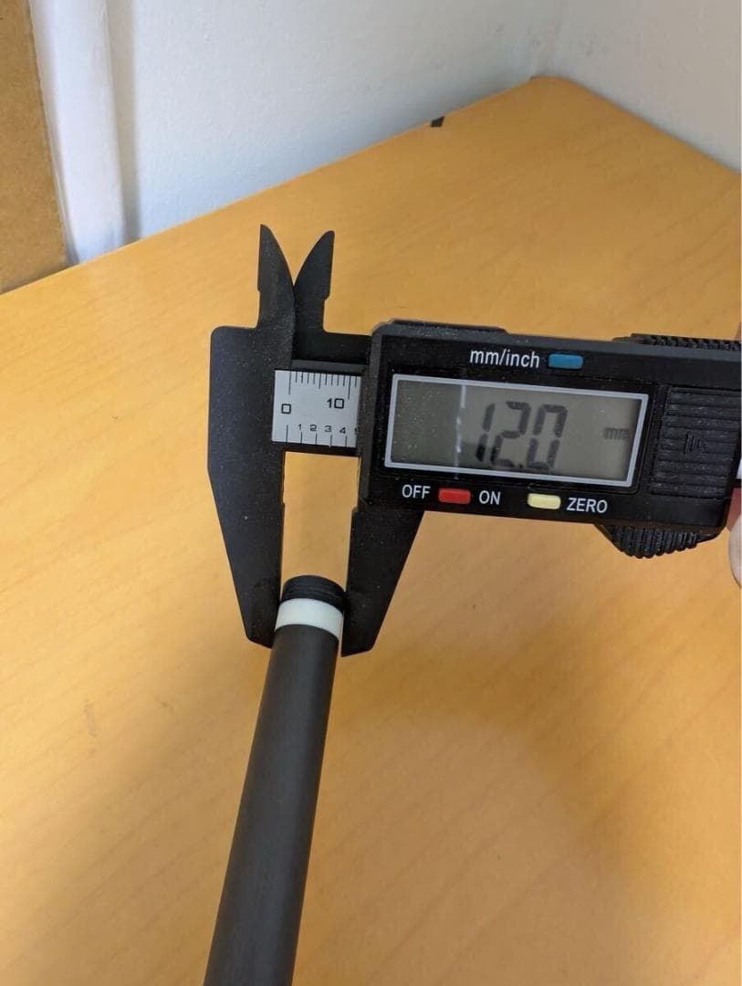 美品】Healing カーボンシャフト ラジアル3/8 8山 12mm - メルカリ