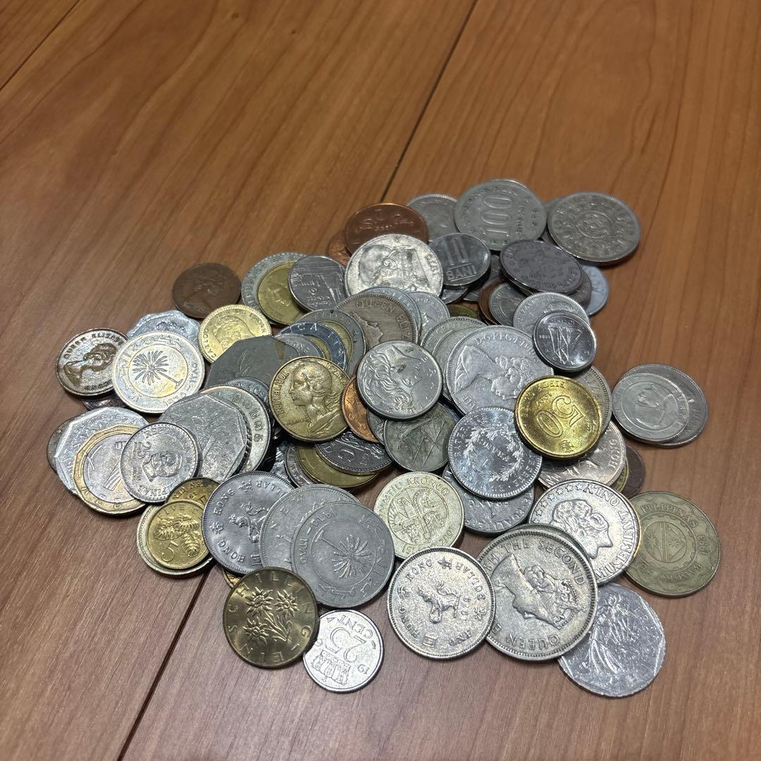 世界の色々な貨幣 0.521kg - メルカリ