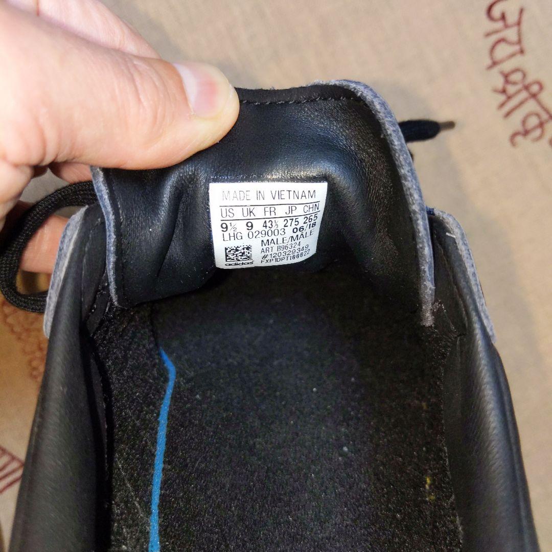 adidas SAMBA OG B96324 黒/黄 スニーカー 27.5cm