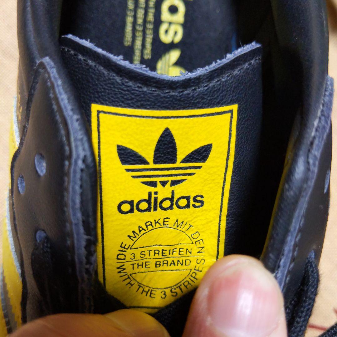 adidas SAMBA OG B96324 黒/黄 スニーカー 27.5cm