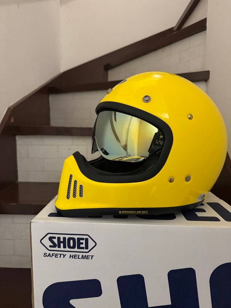 SHOEI ex-zero イエロー（廃盤） Lサイズ - メルカリ