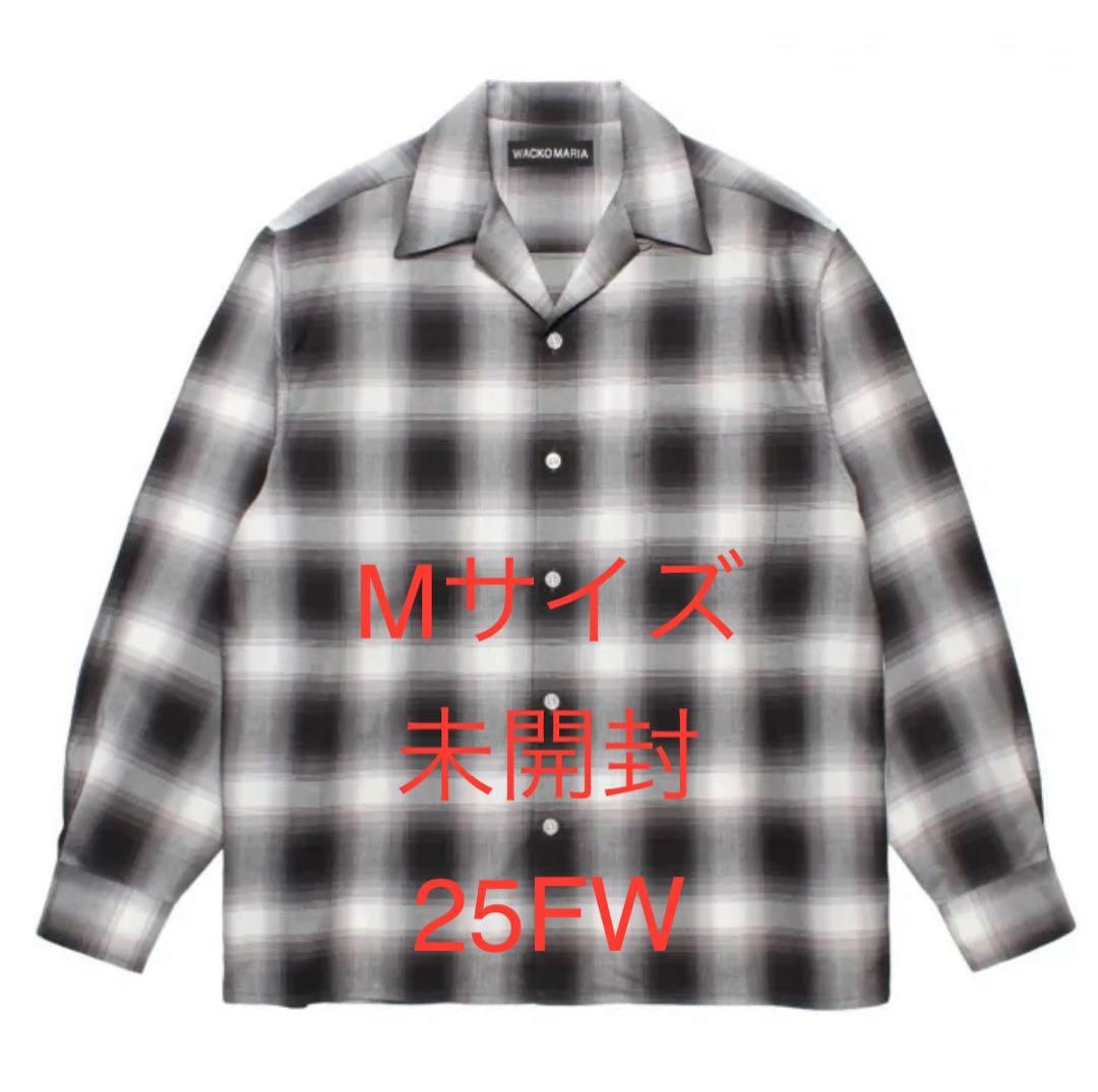 ワコマリア OMBRE CHECK OPEN COLLAR SHIRT L/S - メルカリ