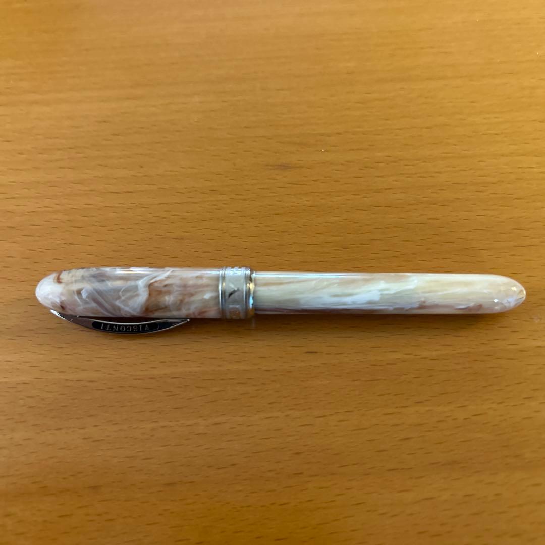 ⭐︎ビスコンティ 万年筆 ヴァン•ゴッホ　バニラ　ミディアム 中古)VISCONTI ビスコンティ 万年筆 ヴァン・ゴッホ ミディアム バニラ