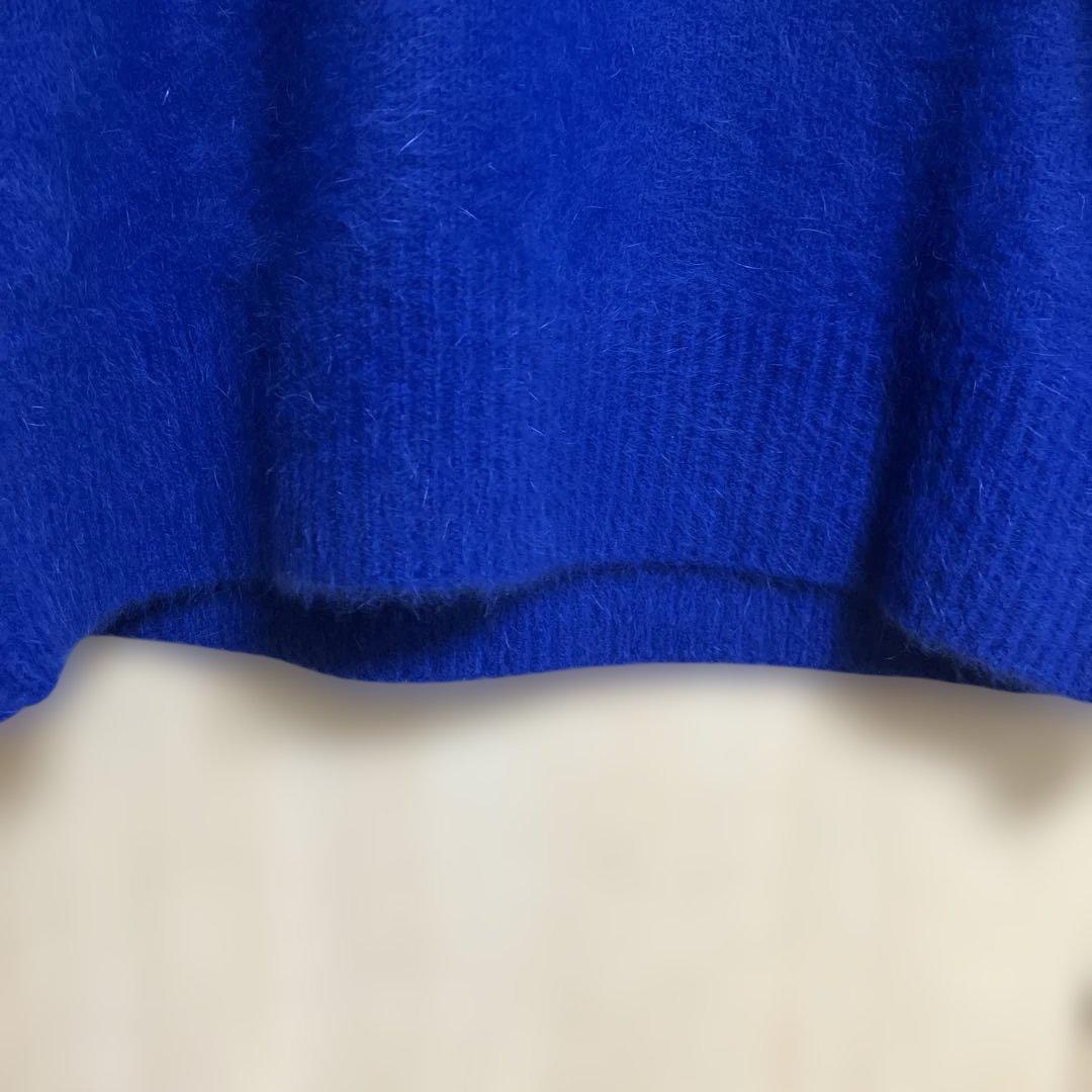 ブルーフォックス100% ロイヤルブルーニット - メルカリ