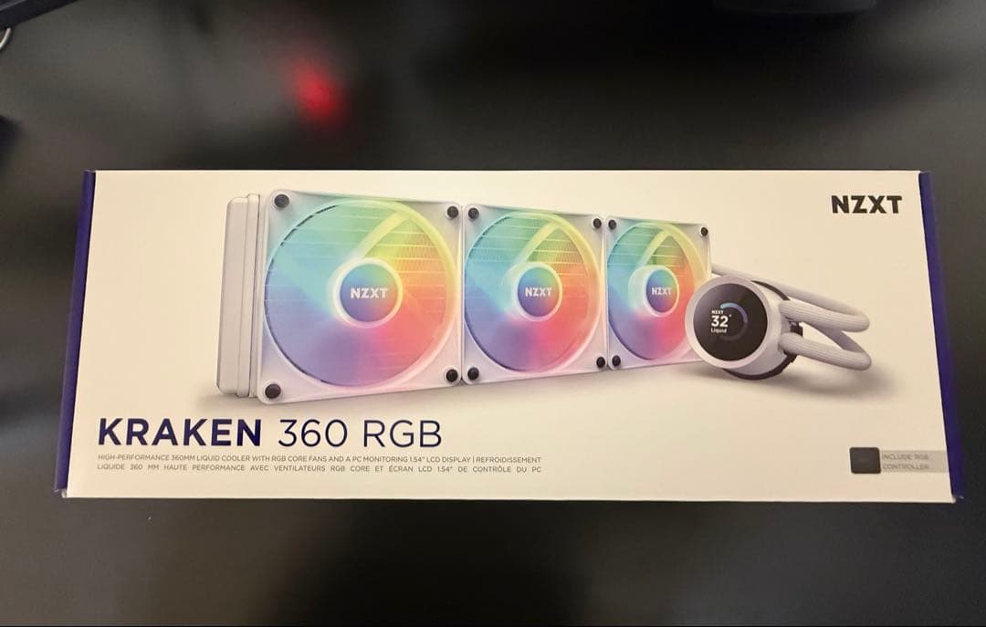 PC用ファン・クーラー NZXT KRAKEN 360 RGB Amazon | NZXT KRAKEN Z73 ホワイト 簡易水冷CPUクーラー 液晶モニタ