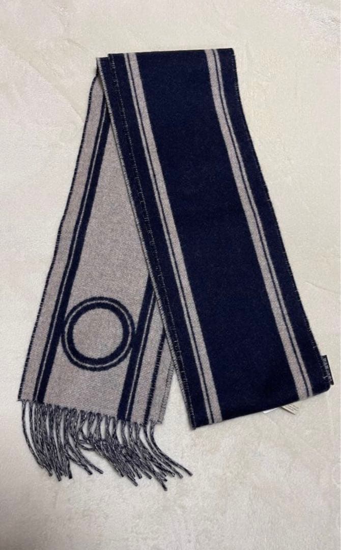 a*ん様 エルメス Hermes カシミヤマフラー 《バンド・ドゥ・レポ》02新