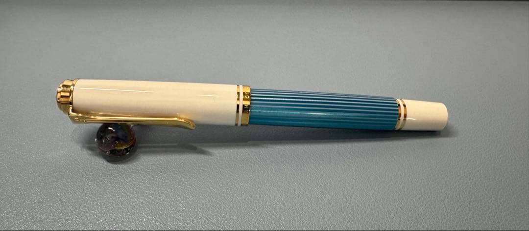 ペリカン　ターコイズホワイト　M ペリカン スーベレーン ターコイズホワイト入荷！ | ナガサワ文具センター