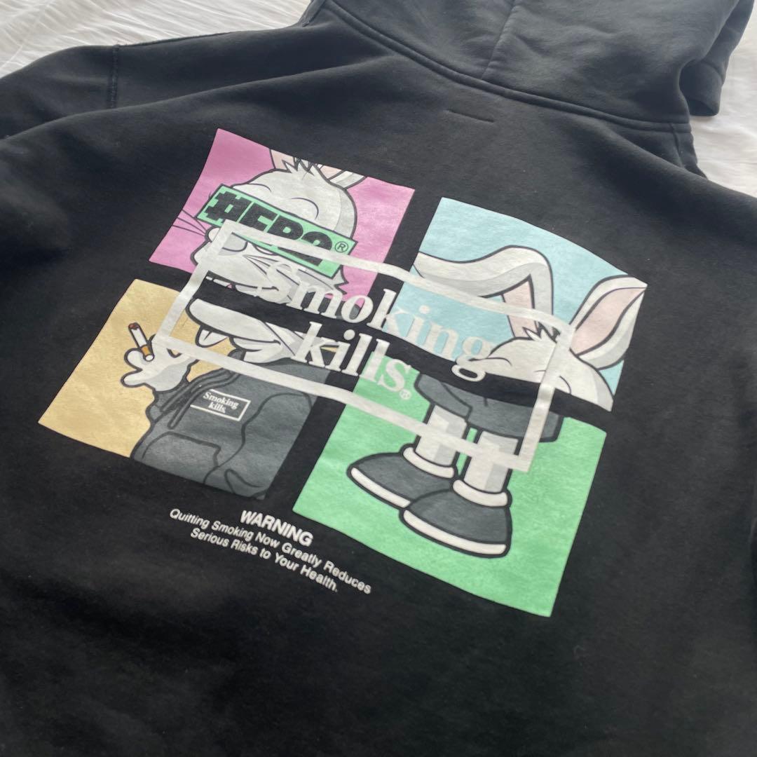 レア #FR2 エフアールツー Smoking kills ジップパーカー XL - メルカリ