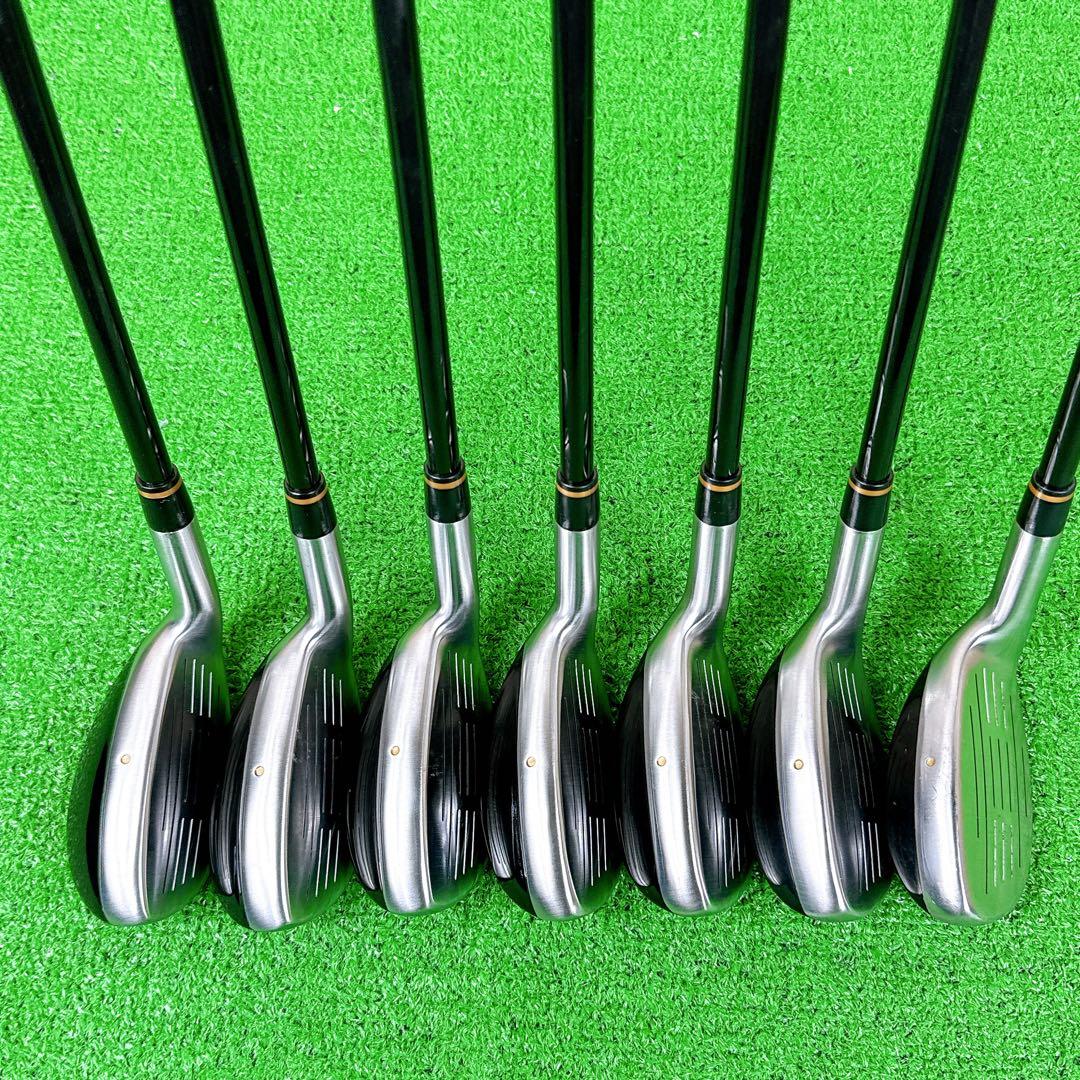 美品】 SPALDING パワーアイアン SE 7本 ユーティリティアイアン