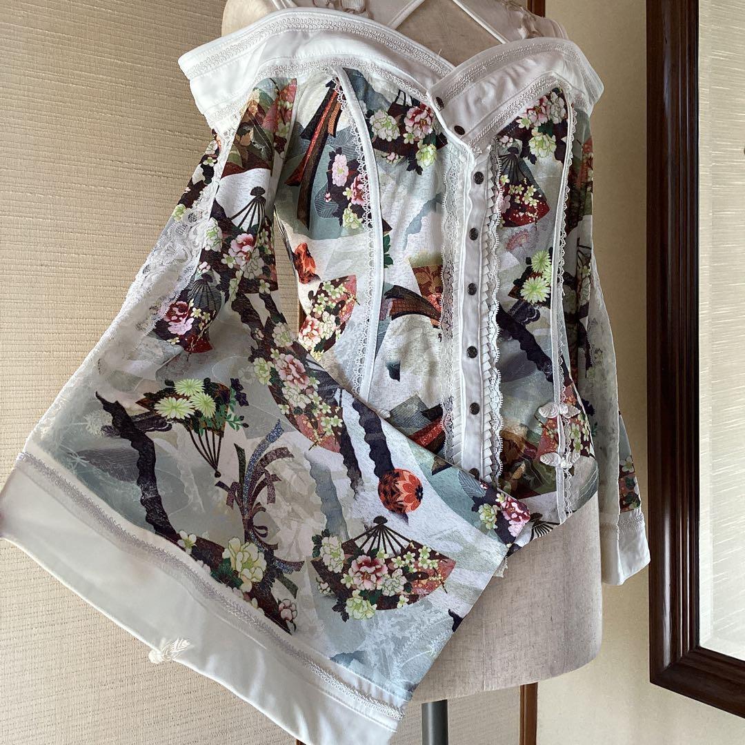 極美品！OZZ ONESTE 和チャイナ白セットアップ［商品番号9］ - メルカリ