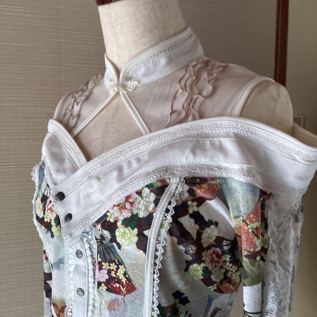 極美品！OZZ ONESTE 和チャイナ白セットアップ［商品番号9］ - メルカリ