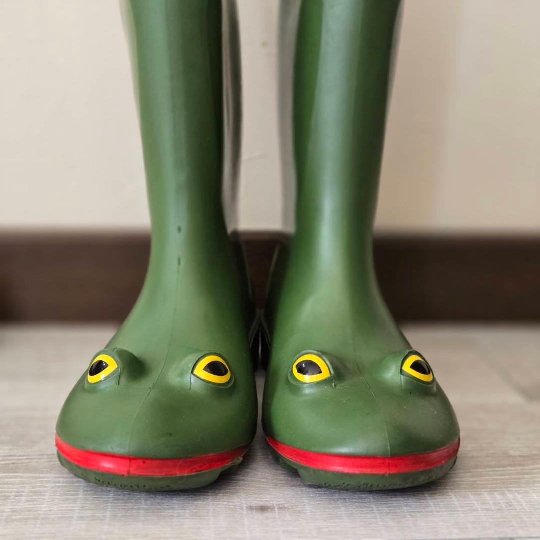 Wellipets ウェリペッツ 廃盤 カエルのレインブーツ 長靴 - メルカリ