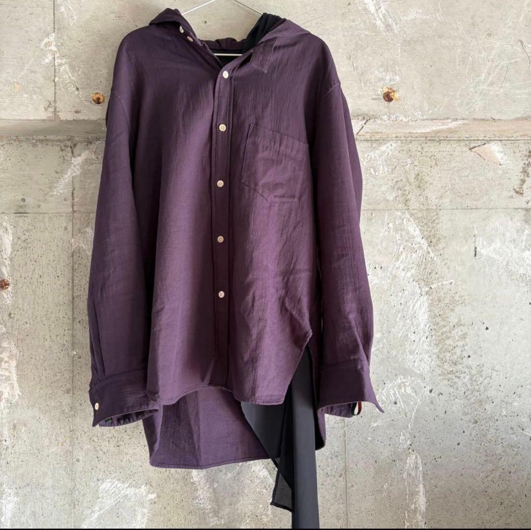 N*o様 bed j.w ford 25aw Two Hooded シャツ - メルカリ