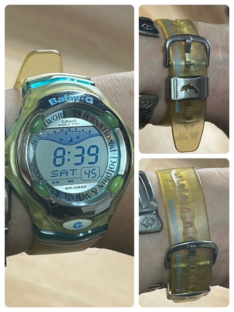 CASIO G-SHOCK baby-G 希少 イルクジ限定モデル 電池交換済み - メルカリ