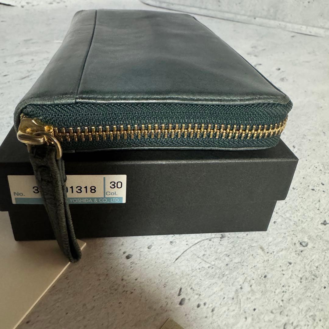 ポーターワイズ長財布 フォレストグリーン馬革PORTER吉田カバン - メルカリ