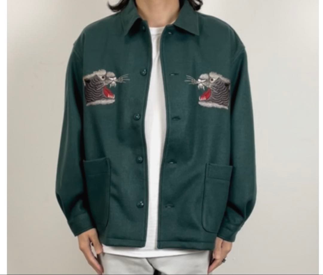 トップス RADIALL/ RIO -REGULAR COLLARED SHIRT