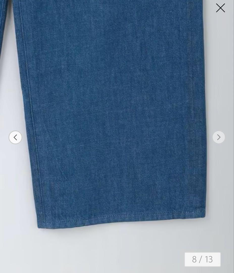 今期完売品 6(ROKU)デニム ビスチェ オールインワン 38 - メルカリ