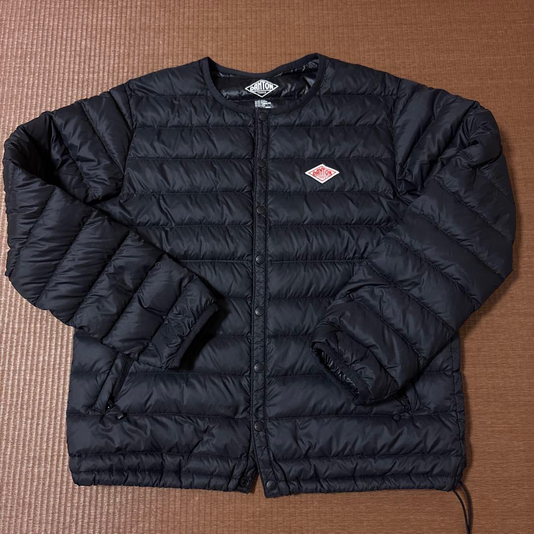 DANTON ブラック ダウンジャケット 36 S115445105 - ジャケット