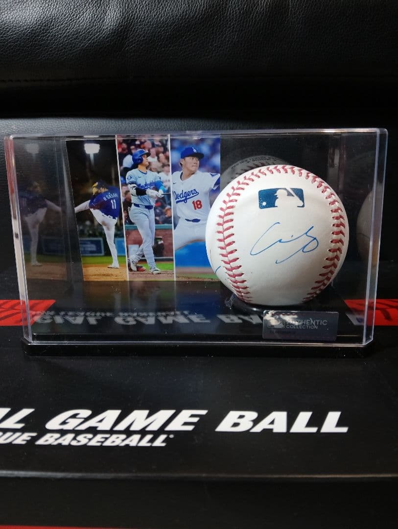ロサンゼルス・ドジャース 大谷翔平 山本由伸 佐々木朗希 直筆サイン