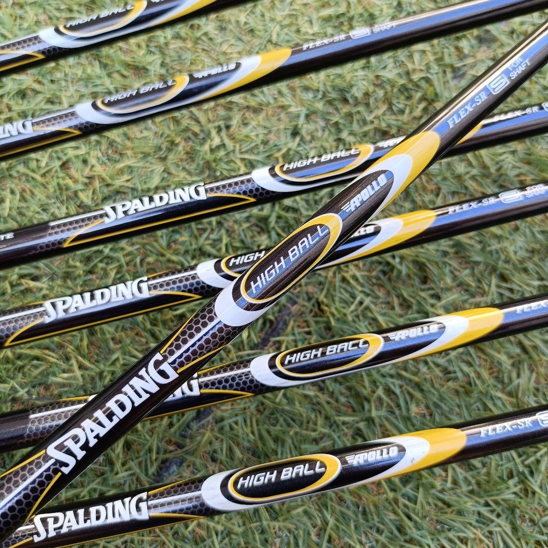 ぶっ飛び系】スポルディング ハイボールパワーアイアン 7本