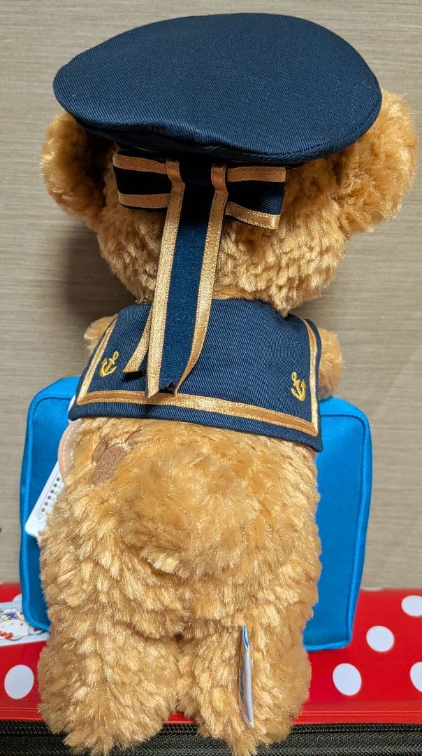 ディズニーシー☆ダッフィー20周年ぬいぐるみトランクダッフィー