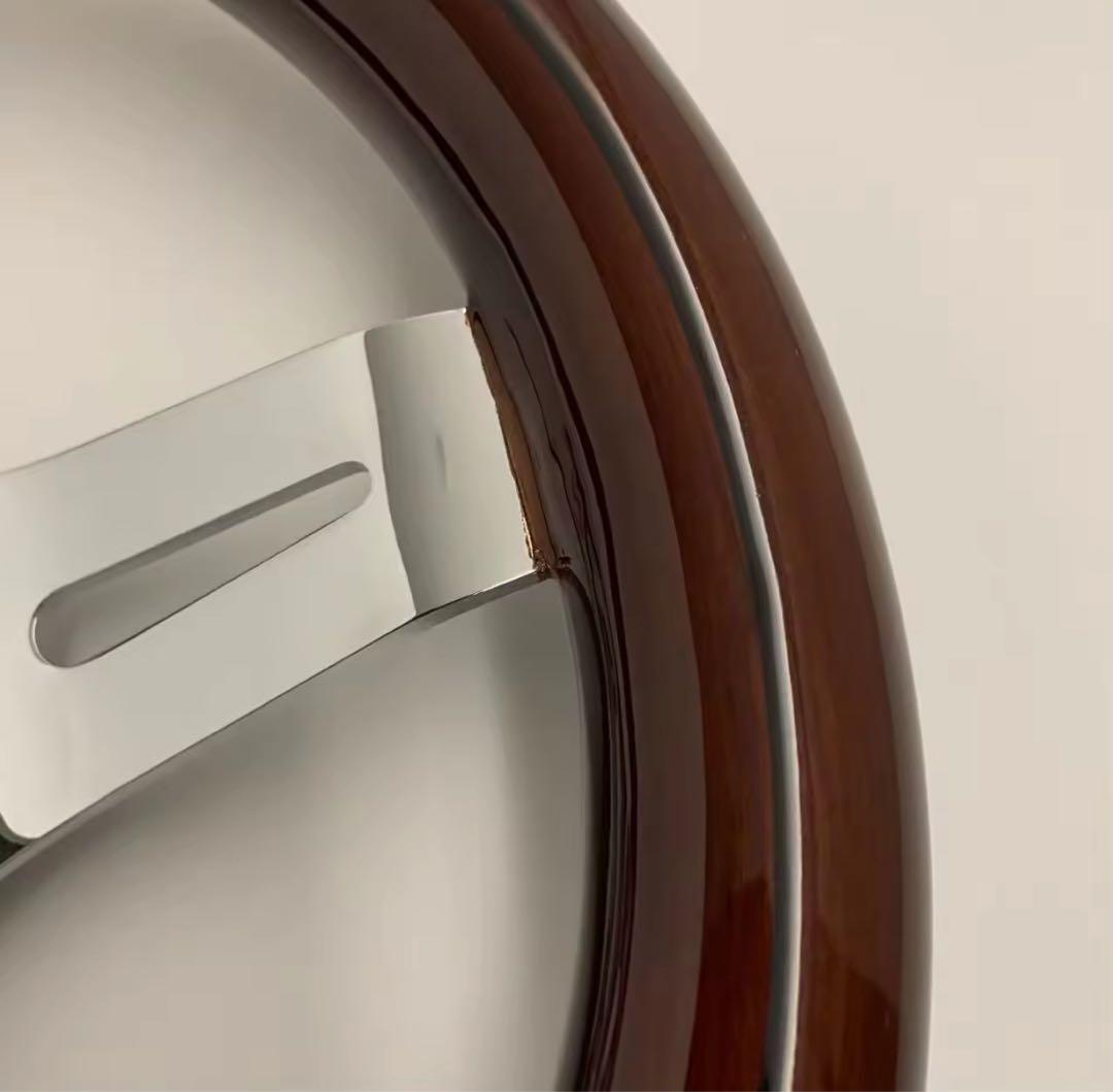 29パイ】小径 ウッドステアリング 旧車 - メルカリ