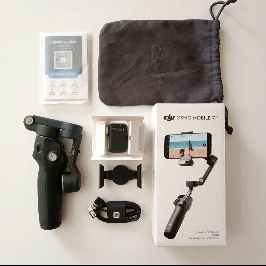 美品】※購入レシート有り DJI Osmo Mobile 7P ジンバル