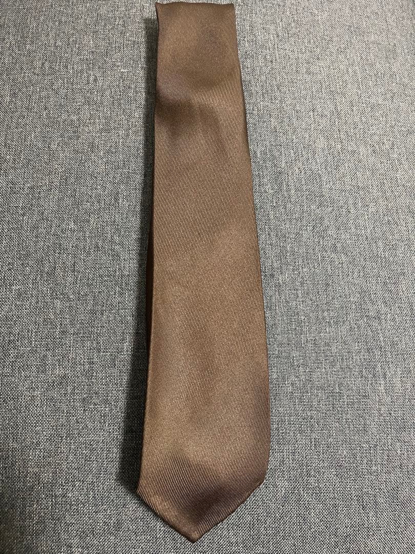 【最高級】タイユアタイ セッテピエゲ フランコミヌッチ ブラウン 無地 8cm タイユアタイでオーダー：レビュー編-ネクタイと戯れる