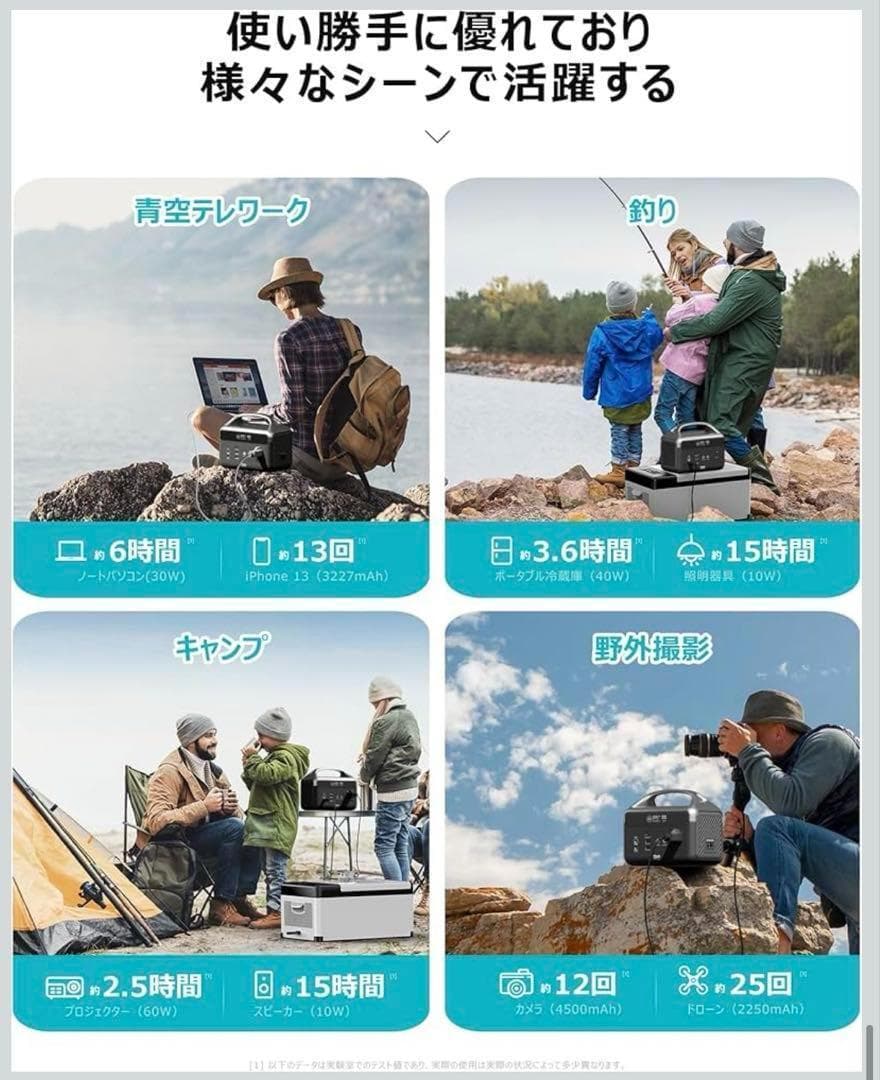 DARANENER ポータブル電源 56000mAh 179.2Wh