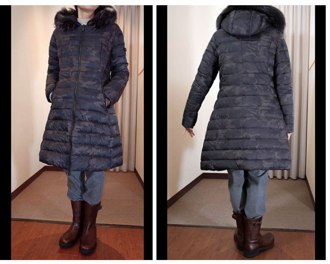 ゆず様専用 美品 TATRAS リバーシブル 2way ダウンコート - メルカリ