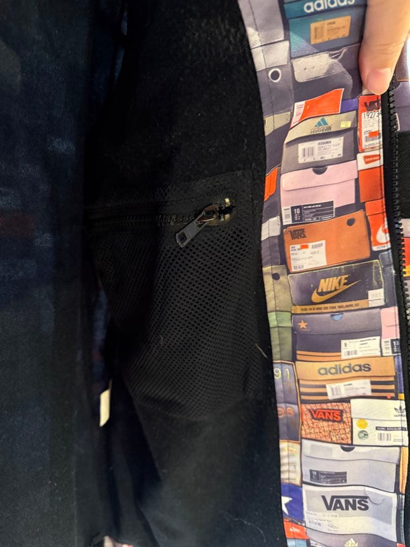 希少】APPLEBUM スニーカー箱柄 ナイロンジャケットM - メルカリ