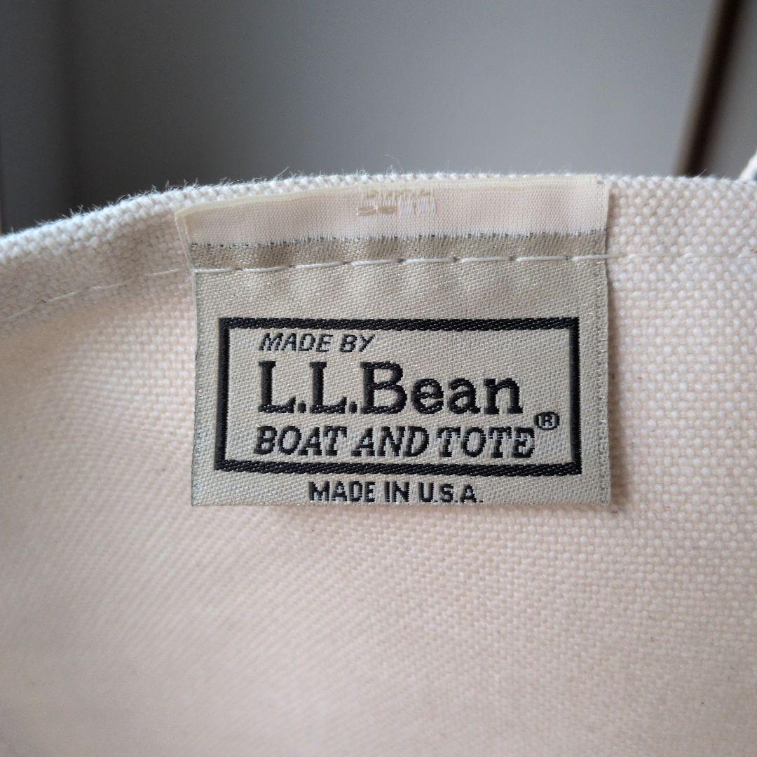 美品 L.L.Bean エルエルビーン トートバッグ ネイビー USA製
