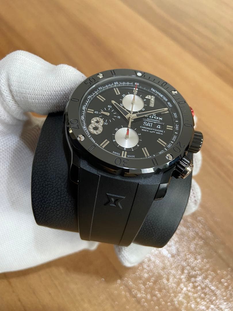 エドックス 限定モデル ダイヤ ブラック 世界30本限定品 - メルカリ