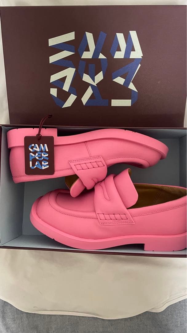 camperlab ローファー MIL1978 ピンク カンペールラボ 41 - メルカリ