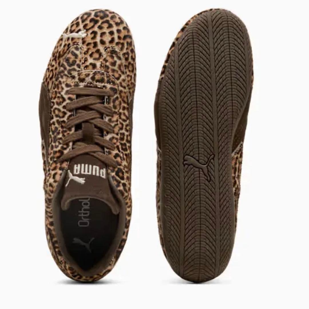 【uran】SPEEDCAT 25.5cm レオパード スニーカー