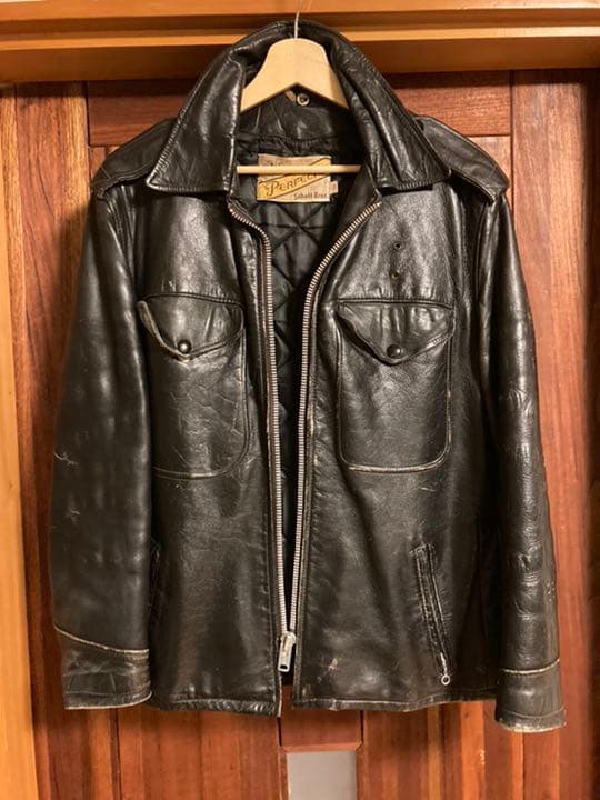 SCHOTT ショット 70年代 ポリスマンジャケット レザー ヴィンテージ