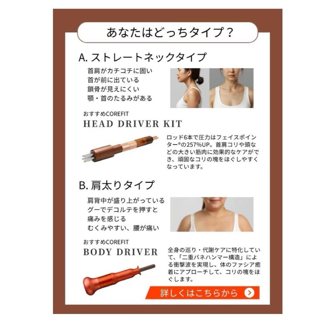 未使用）COREFIT HEAD DRIVER KIT 7th ヘッドドライバー - メルカリ