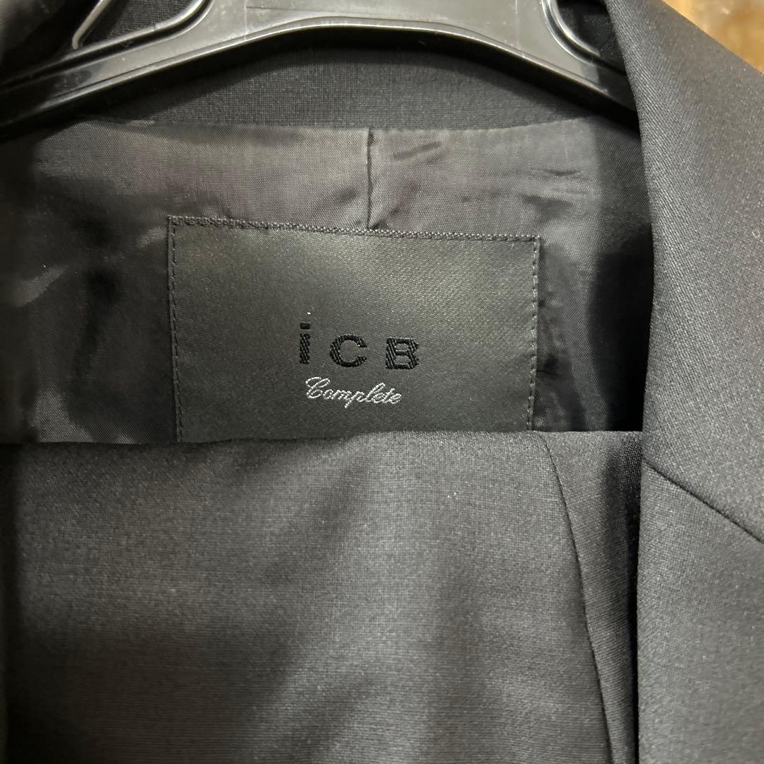 iCB complete【高級ライン】パンツスーツ セットアップ ブラック