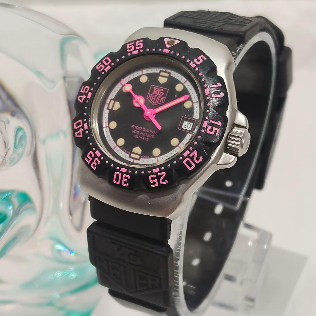 TAG HEUER タグホイヤー ピンク プロフェッショナル 377.508 - メルカリ