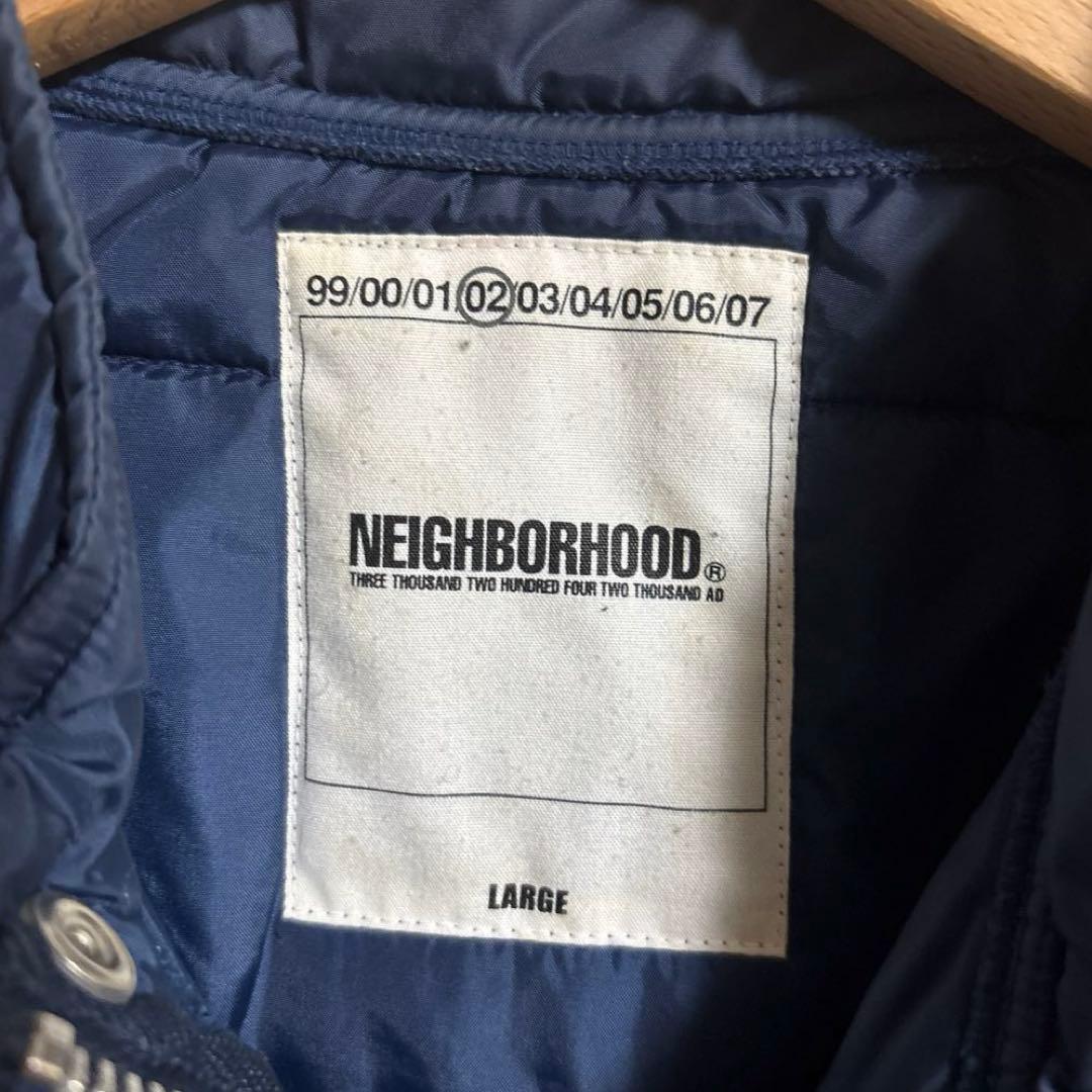 希少00s NEIGHBORHOODナイロン中綿ジャケット裏原wtaps Y2K