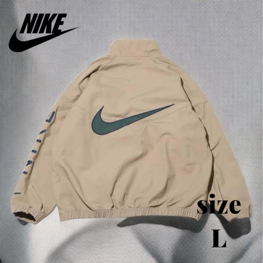 極美品 NIKE ナイキ ハーフジップ キャンバスジャケット L 岡田将生
